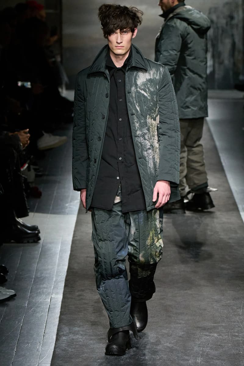 Yohji Yamamoto FW25 Paris Fashion Week Collection puffer jackets padded weather ready