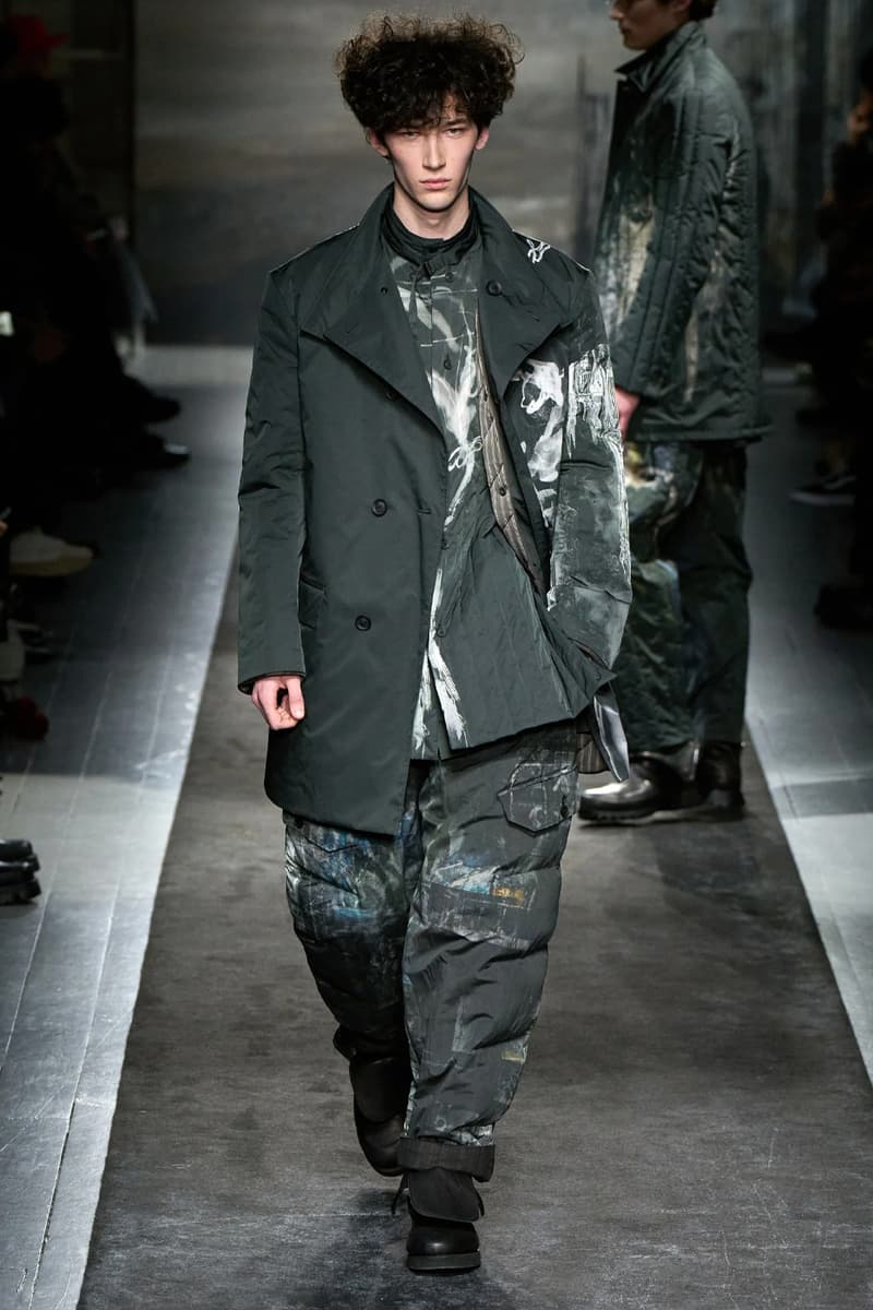 Yohji Yamamoto FW25 Paris Fashion Week Collection puffer jackets padded weather ready