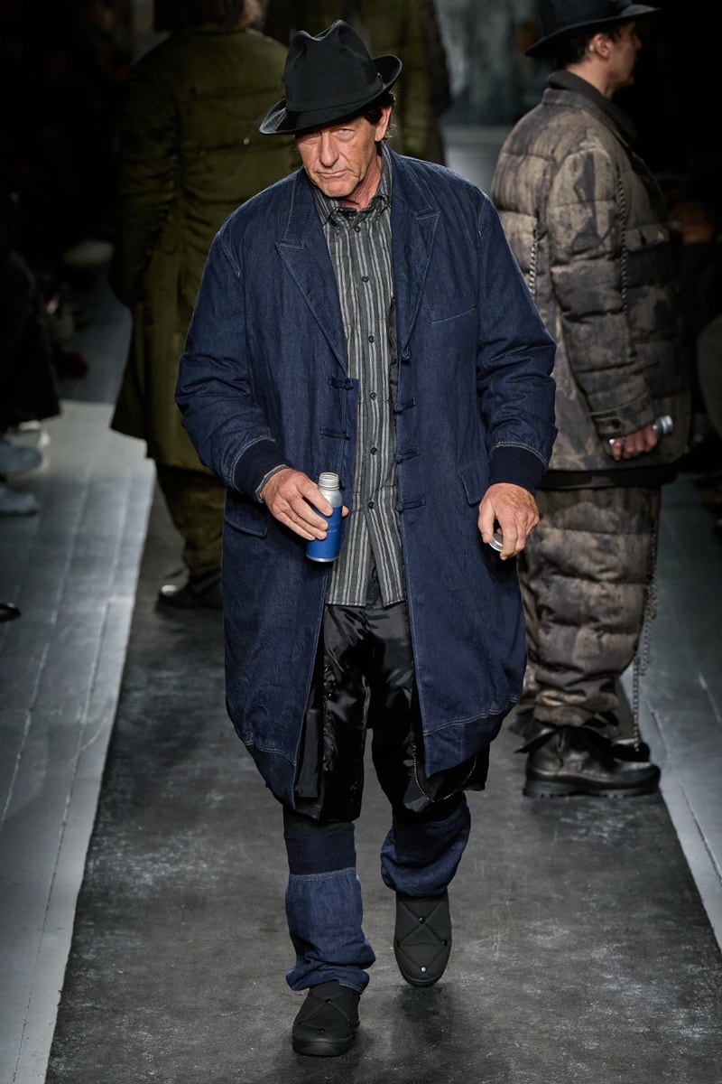 Yohji Yamamoto FW25 Paris Fashion Week Collection puffer jackets padded weather ready