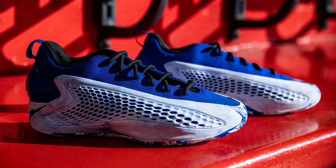 Anthony Edwards Gifts a Special "Kansas Jayhawks" PE of his AE1 Low to the School’s Basketball Teams