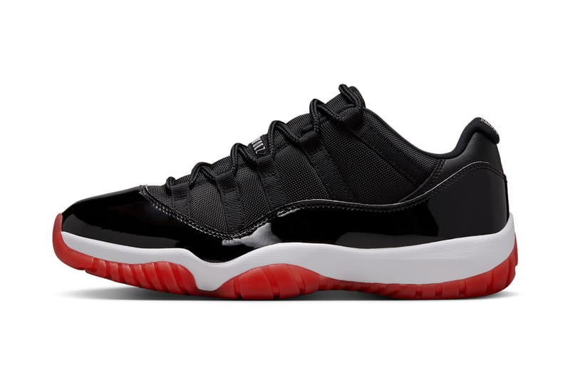 Official Images of This Year's Air Jordan 11 Low "Bred" Retro