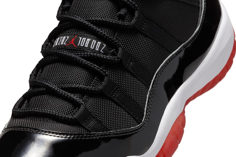 air michael jordan brand 11 low bred black white red 2025 official release date info photos price store list buying guide fv5104 006