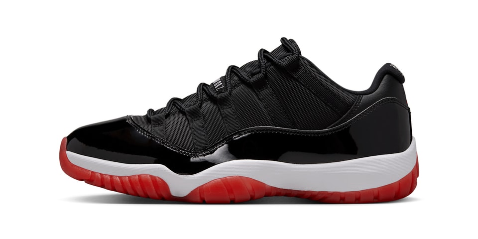Air Jordan 11 Retro Low ‘Bred’ 2025 FV5104-006 MEN SIZE 11 Nike Air Jordan 11 Low Bred Black Red FV5104-006 Men main image 3