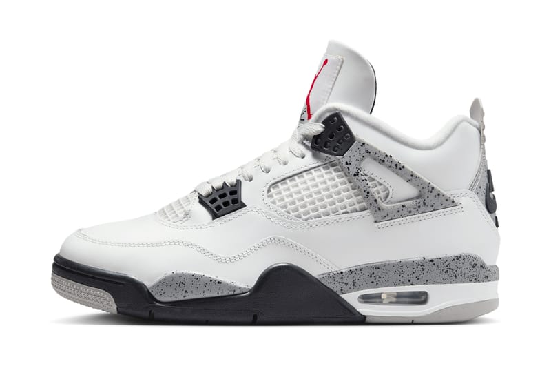 Official Images of This Year's Air Jordan 4 "White Cement"