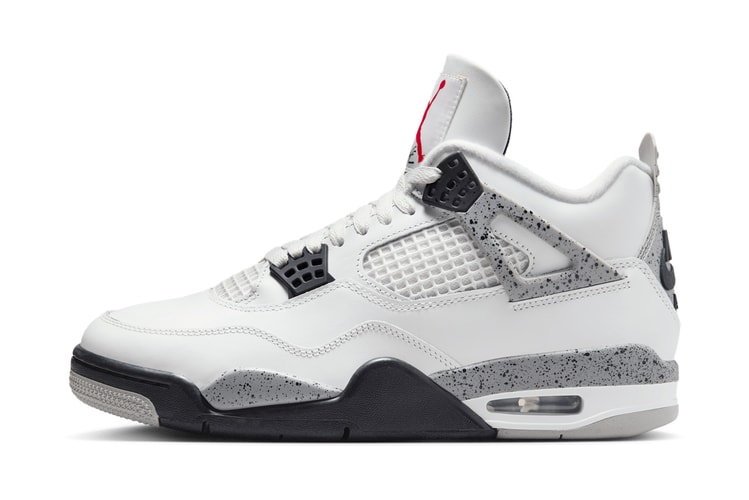 Official Images of This Year's Air Jordan 4 "White Cement"