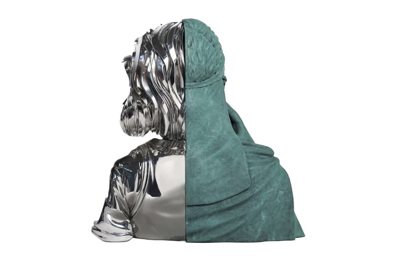 Daniel Arsham Unveils SPLIT BUST Limited Edition Sculpture Art Artworks