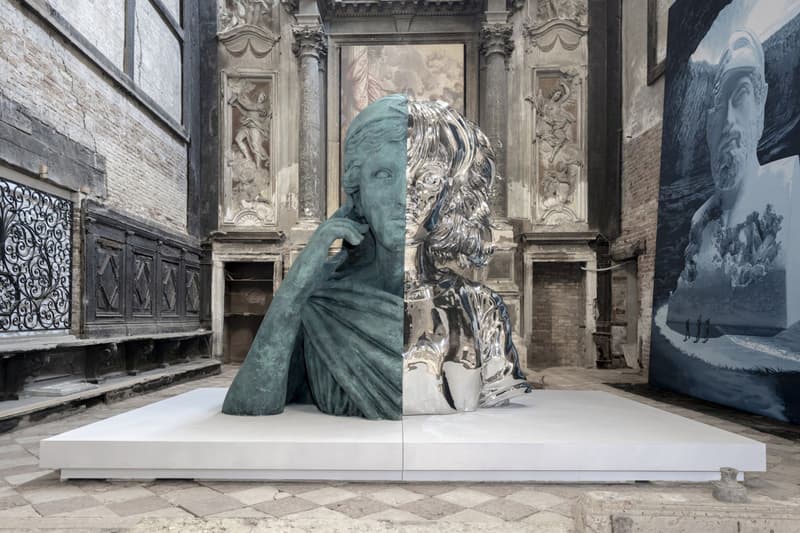 Daniel Arsham Unveils SPLIT BUST Limited Edition Sculpture Art Artworks