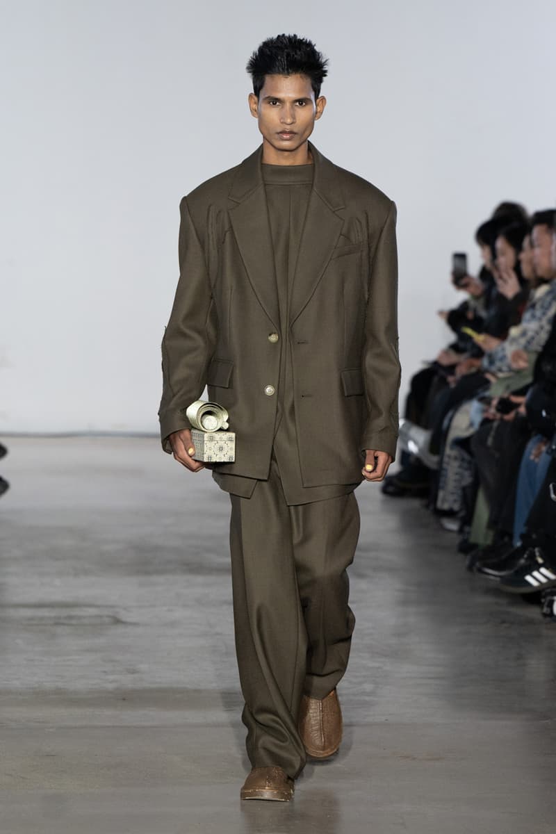 Feng Chen Wang Fall/Winter 2025 Collection Paris Fashion Week Men's FW25