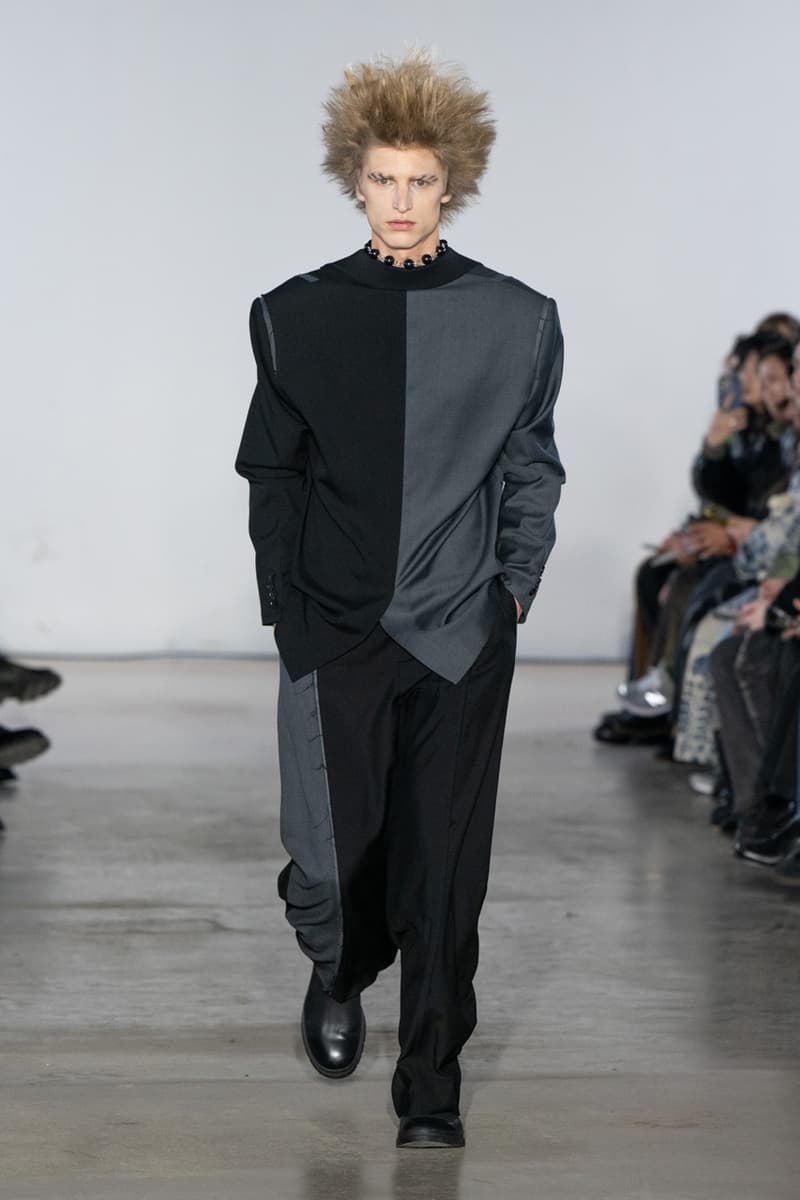 Feng Chen Wang Fall/Winter 2025 Collection Paris Fashion Week Men's FW25