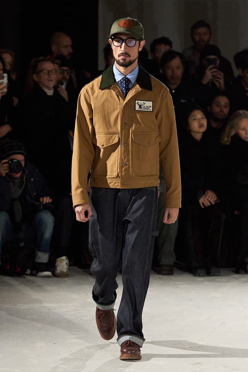 JUNYA WATANABE MAN FW25 Paris Fashion Week Collection runway review new balance levis filson sperrys