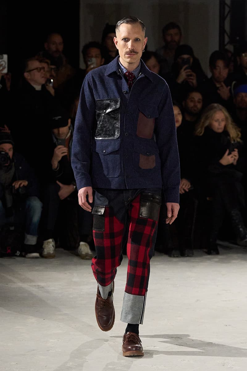 JUNYA WATANABE MAN FW25 Paris Fashion Week Collection runway review new balance levis filson sperrys