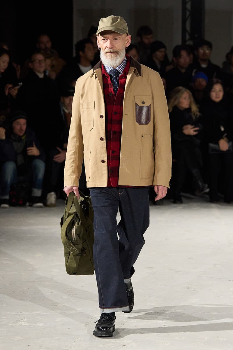 JUNYA WATANABE MAN FW25 Paris Fashion Week Collection runway review new balance levis filson sperrys