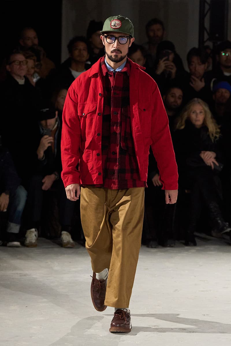 JUNYA WATANABE MAN FW25 Paris Fashion Week Collection runway review new balance levis filson sperrys