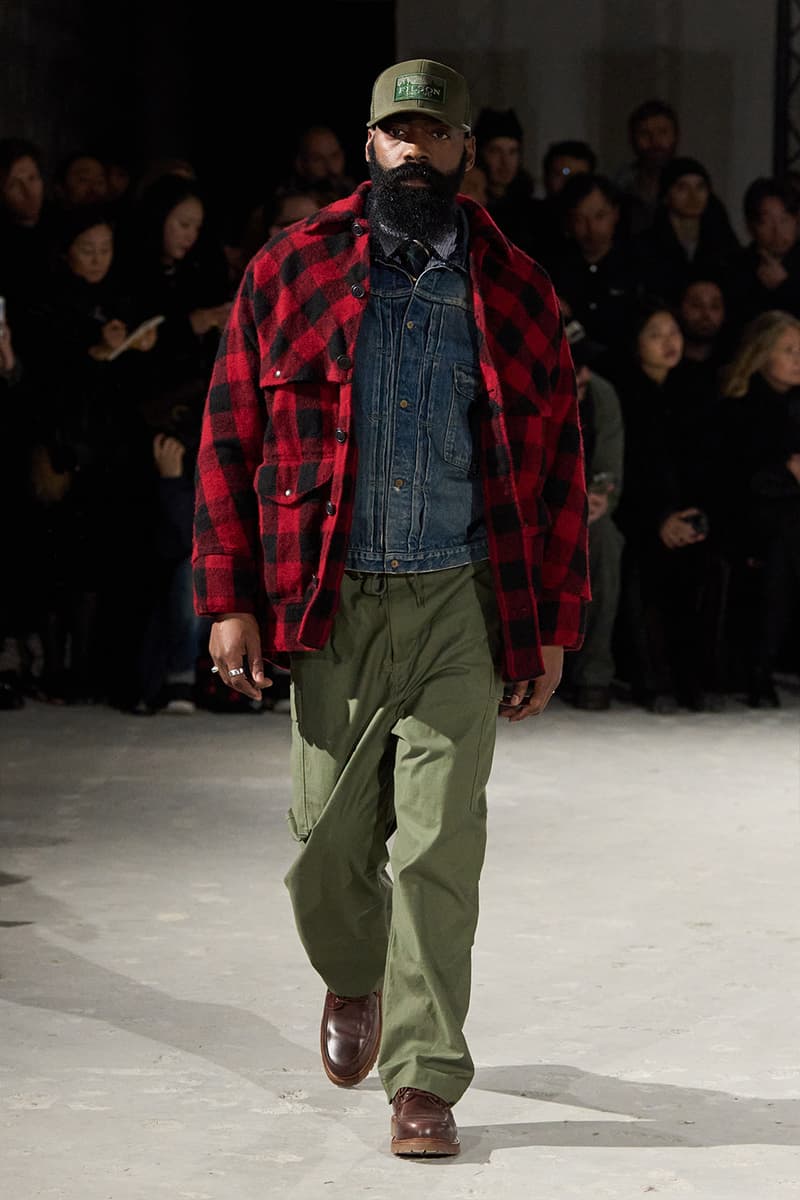 JUNYA WATANABE MAN FW25 Paris Fashion Week Collection runway review new balance levis filson sperrys