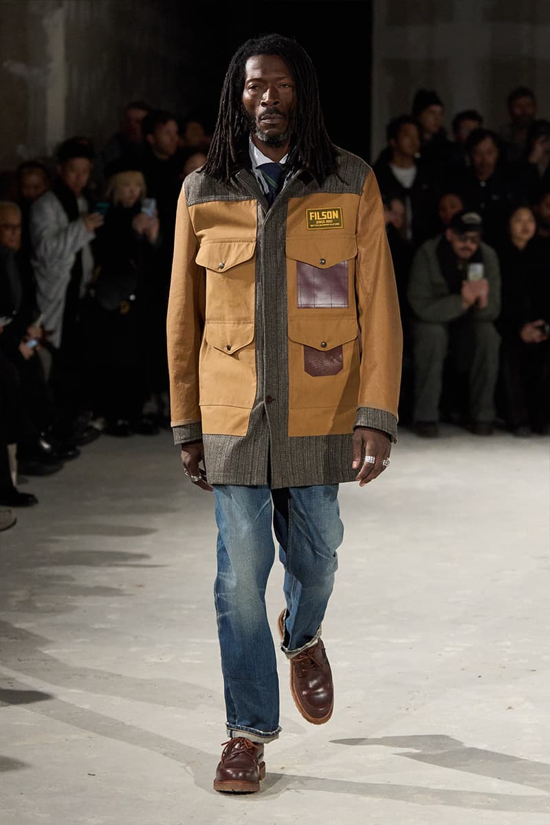 JUNYA WATANABE MAN FW25 Paris Fashion Week Collection runway review new balance levis filson sperrys