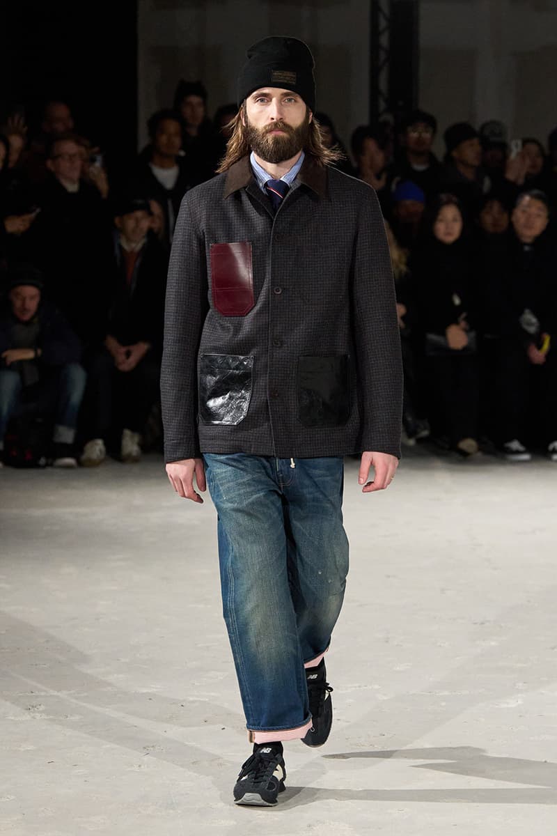 JUNYA WATANABE MAN FW25 Paris Fashion Week Collection runway review new balance levis filson sperrys