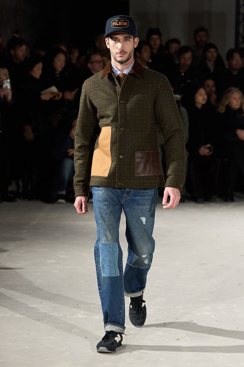 JUNYA WATANABE MAN FW25 Paris Fashion Week Collection runway review new balance levis filson sperrys