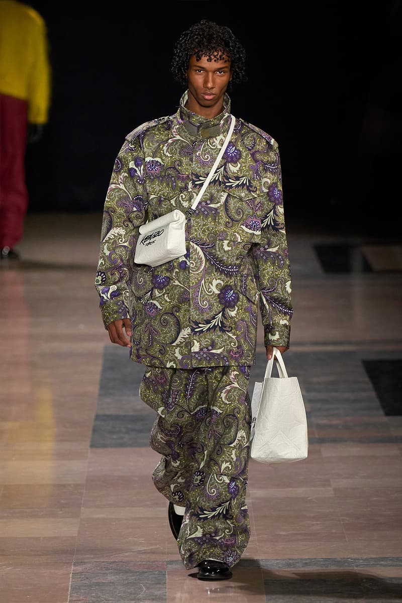 KENZO FW25 Paris Fashion Week Collection futura collaboration signature graffiti graphics NIGO pharrell lvmh 