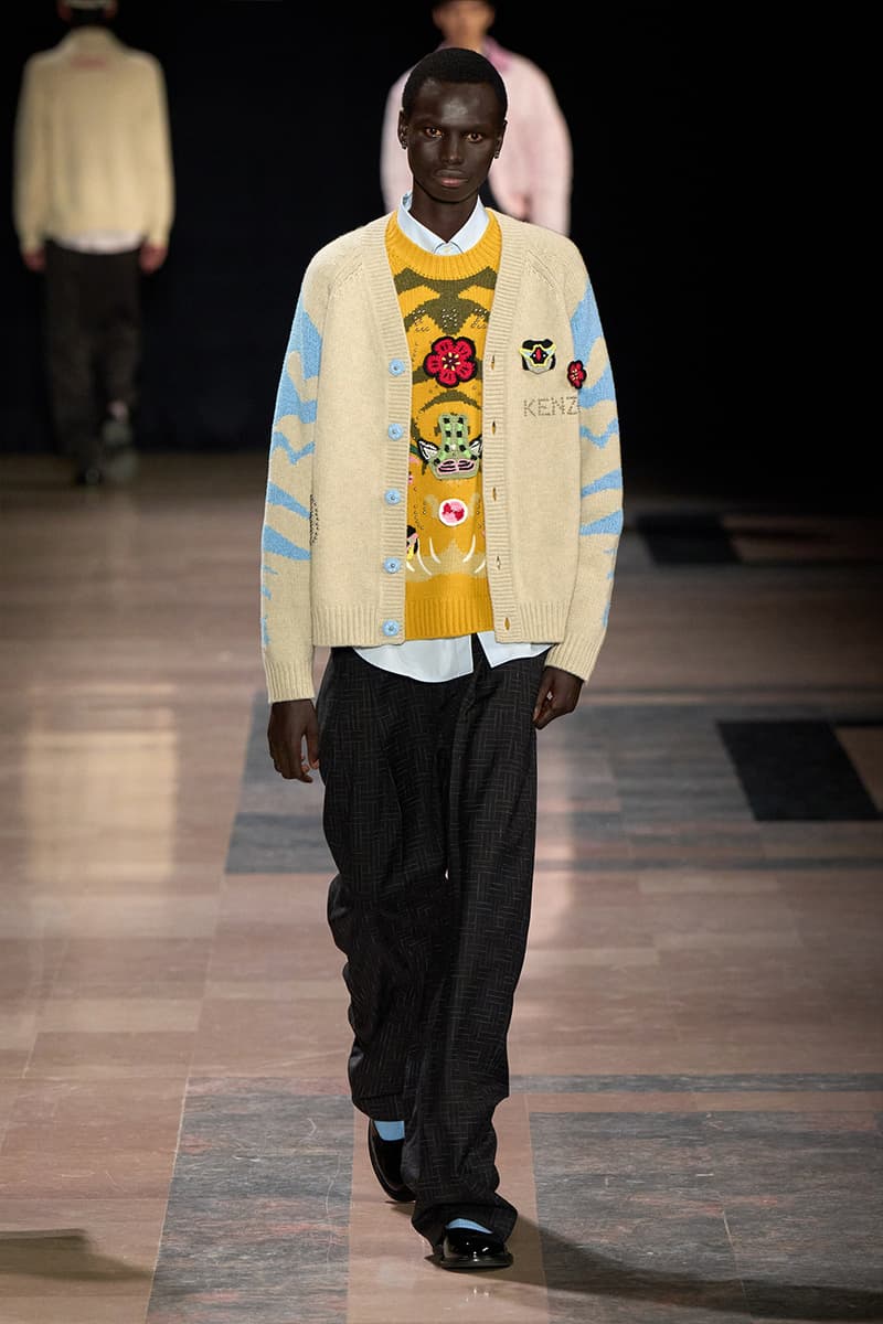 KENZO FW25 Paris Fashion Week Collection futura collaboration signature graffiti graphics NIGO pharrell lvmh 