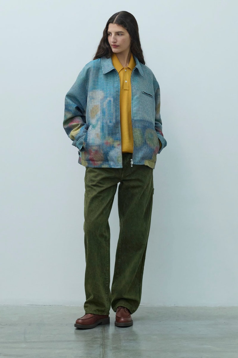 Yuki Yagi Hones His Craft for vowels AW25 release info label fall autumn winter 2025 collection painting jacket 
