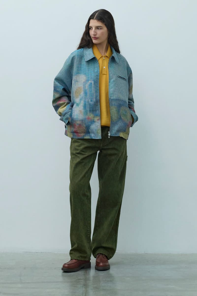 Yuki Yagi Hones His Craft for vowels AW25 release info label fall autumn winter 2025 collection painting jacket