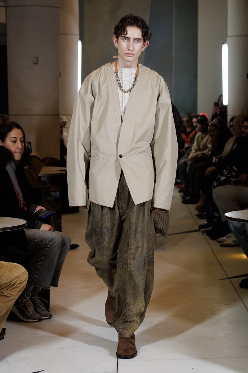 Hed Mayner Fall/Winter 2025 Collection Paris Fashion Week 