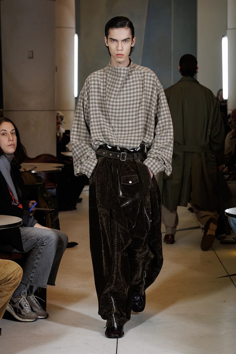 Hed Mayner Fall/Winter 2025 Collection Paris Fashion Week 