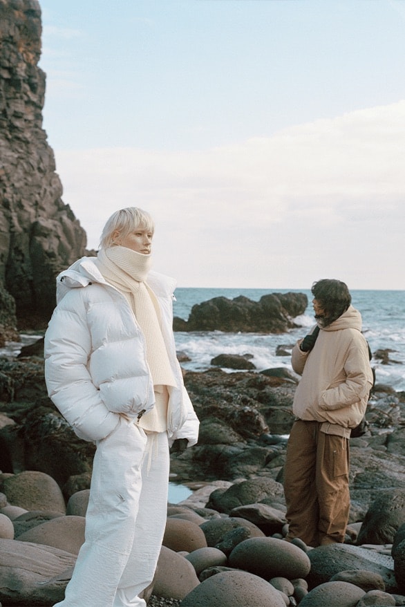 waterproof jackets hypebeast iceland blue lagoon iceland's volcanoes paris fashion week milan fashion week copenhagen fashion week polartec Kei Toyoshima Charlie Constantinou regent street the north face patagonia jackets waterproof jackets