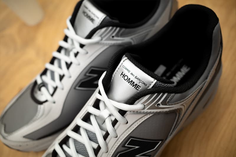 COMME des GARÇONS HOMME x New Balance 509 Closer Look collaboration Collaborations cdgh 