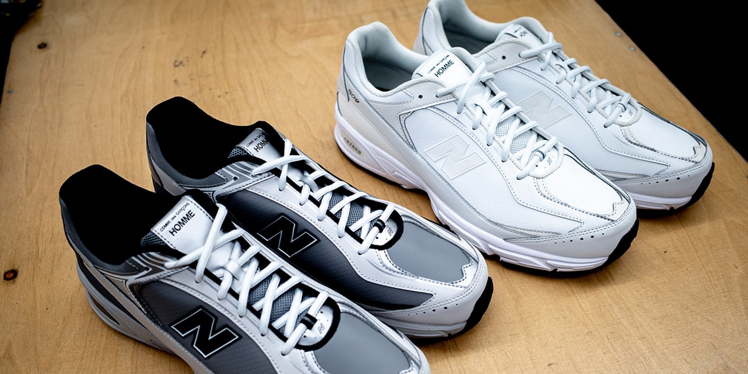 Closer Look at the COMME des GARÇONS HOMME x New Balance 509 FW25 Collaboration