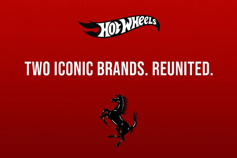 Hot Wheels x Ferrari Partnership Release Info