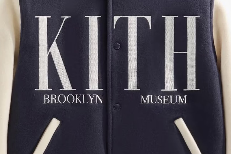 KITH Kicks Off Brooklyn Museum Partnership With Collaborative Varsity Jacket