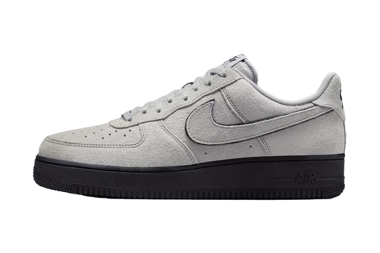 The Nike Air Force 1 Low Receives a “Suede/Light Smoke Grey” Treatment