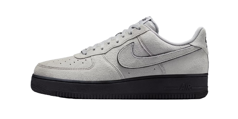 The Nike Air Force 1 Low Receives a “Suede/Light Smoke Grey” Treatment
