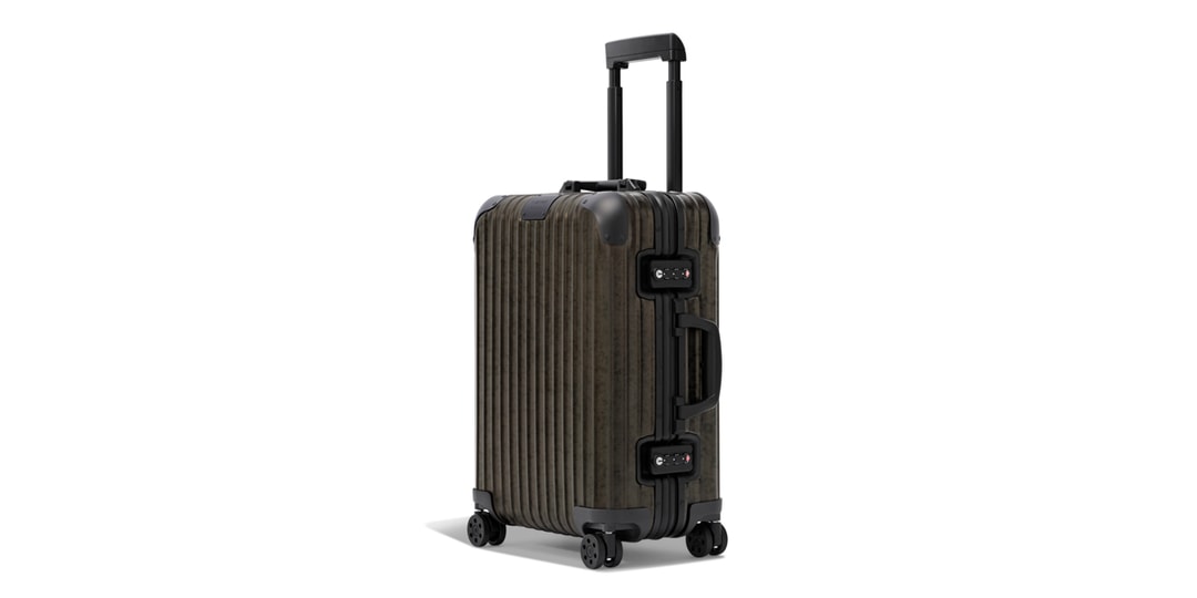 Rick Owens Gives RIMOWA's Cabin Roller a Bronze Patina