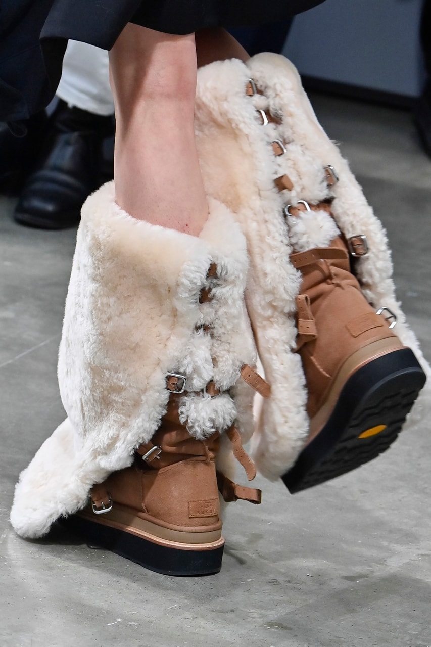 Closer Look at sacai's Wild UGG Collaboration