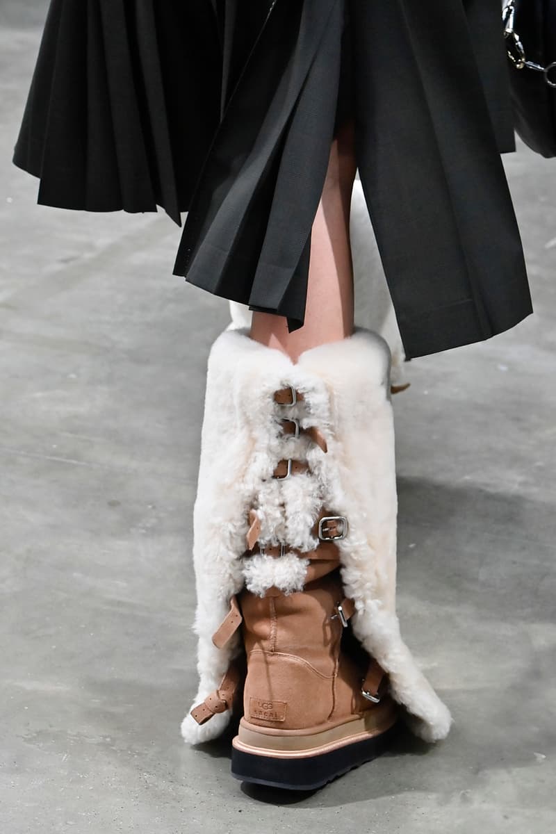 Closer Look at sacai's Wild UGG Collaboration