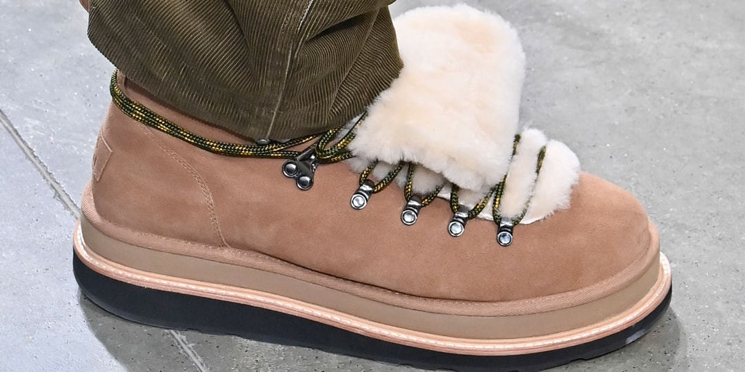 Closer Look at sacai's Wild UGG Collaboration