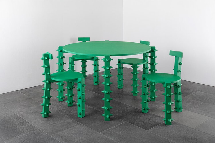 Giona Bierens de Haan's Thorny Furniture Is Inspired by a Tropical Tree