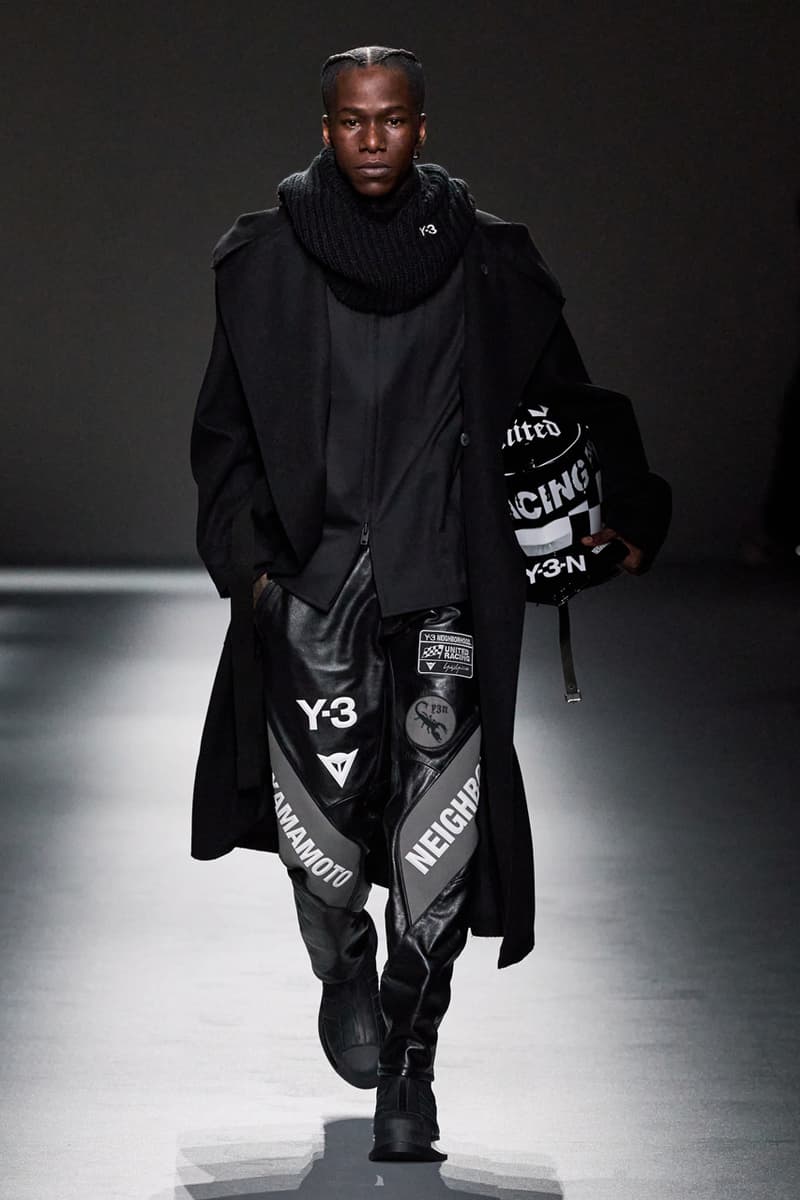 Y-3 FW25 Runway Show Collection Info adidas Yohji Yamamoto