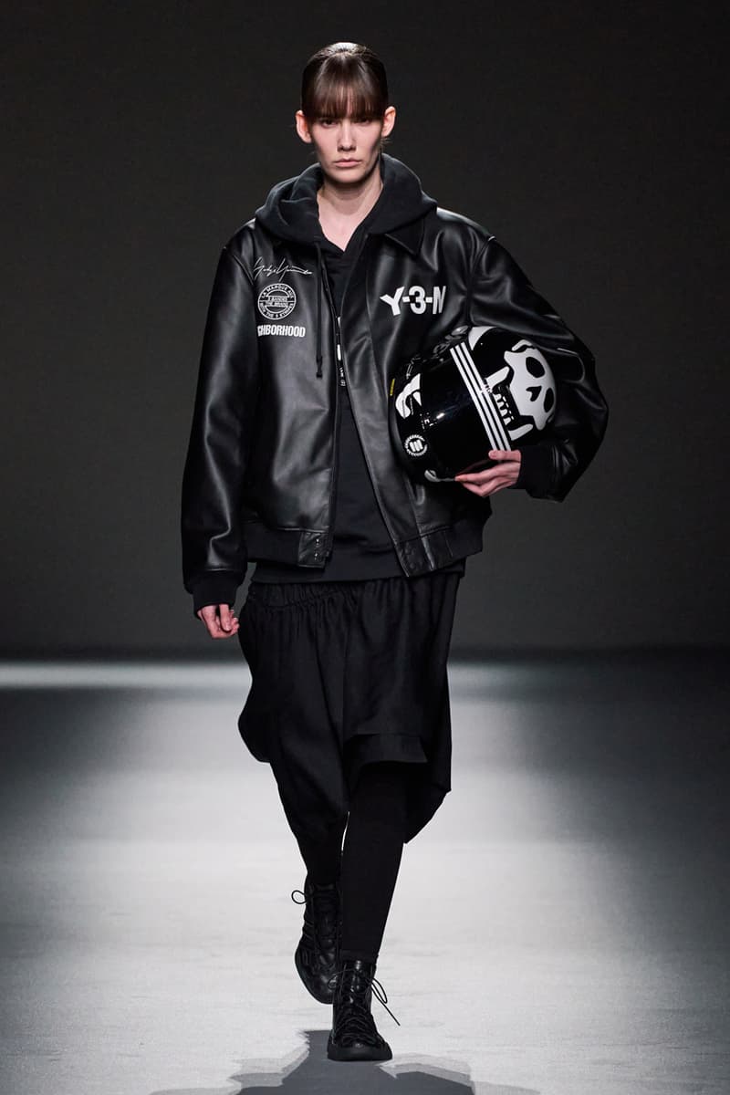 Y-3 FW25 Runway Show Collection Info adidas Yohji Yamamoto