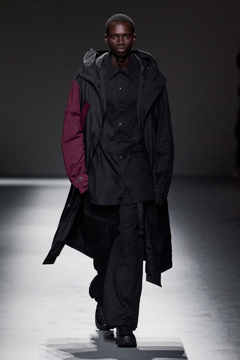 Y-3 FW25 Runway Show Collection Info adidas Yohji Yamamoto