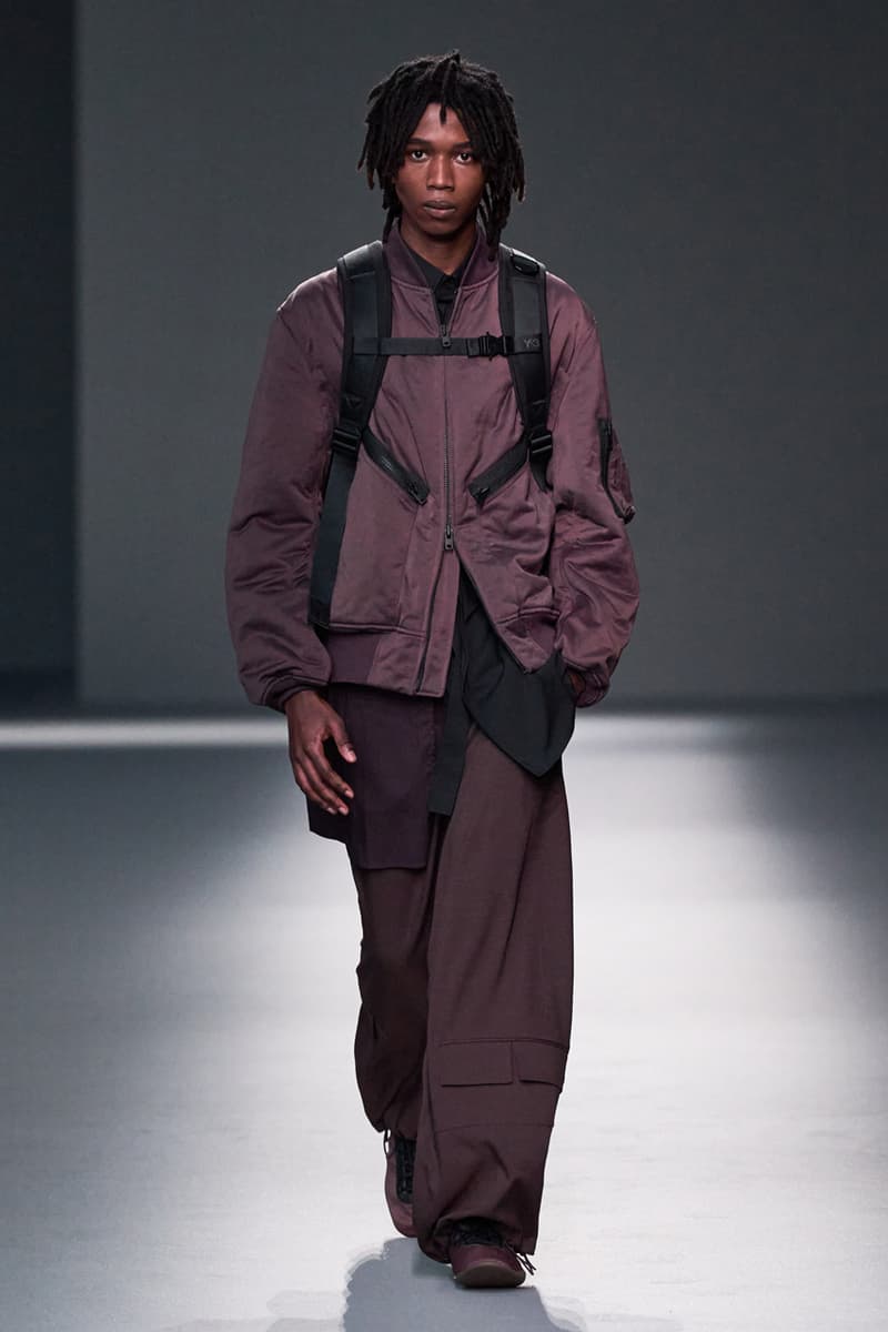 Y-3 FW25 Runway Show Collection Info adidas Yohji Yamamoto