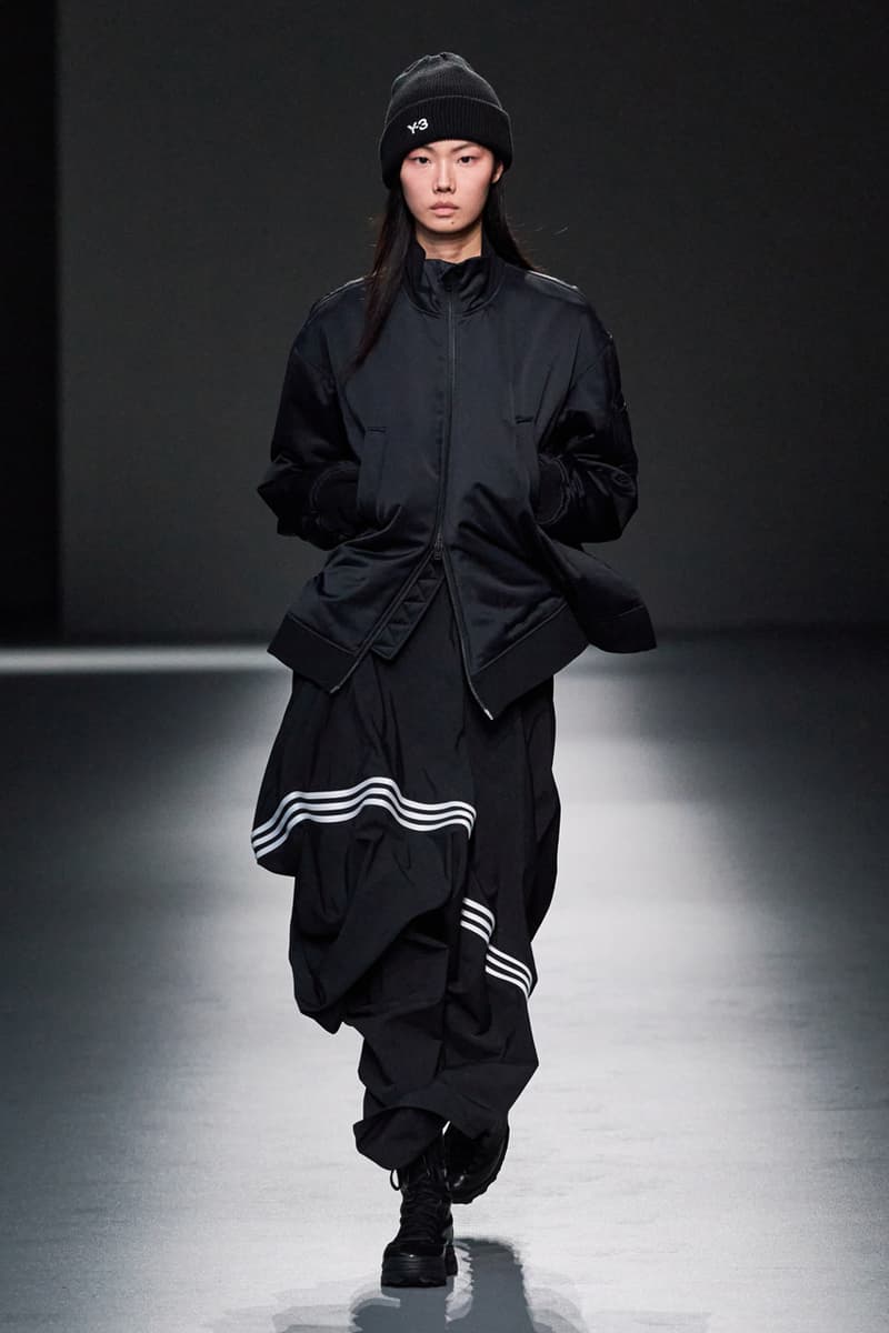 Y-3 FW25 Runway Show Collection Info adidas Yohji Yamamoto