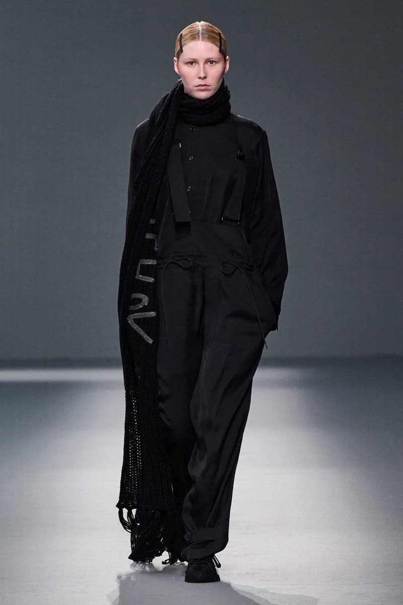 Y-3 FW25 Runway Show Collection Info adidas Yohji Yamamoto