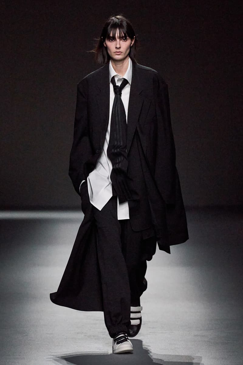 Y-3 FW25 Runway Show Collection Info adidas Yohji Yamamoto