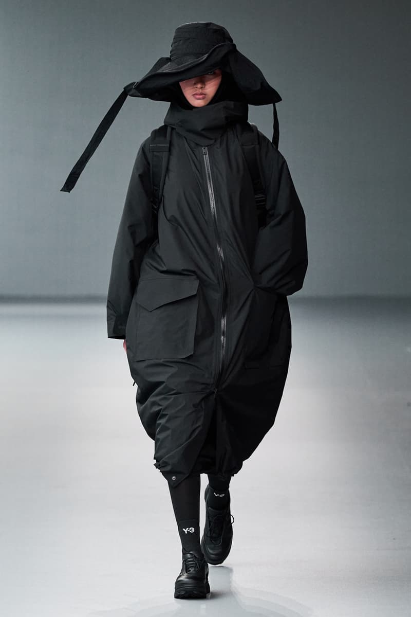 Y-3 FW25 Runway Show Collection Info adidas Yohji Yamamoto