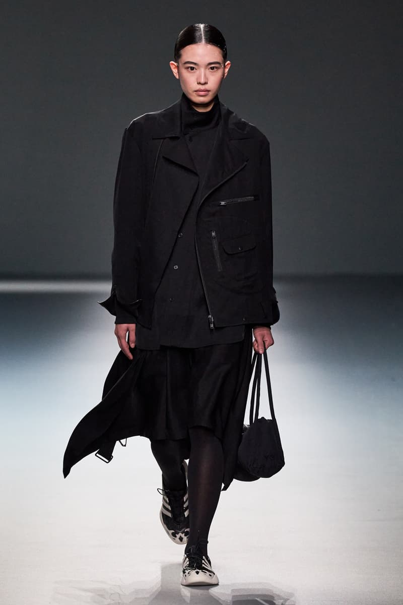 Y-3 FW25 Runway Show Collection Info adidas Yohji Yamamoto