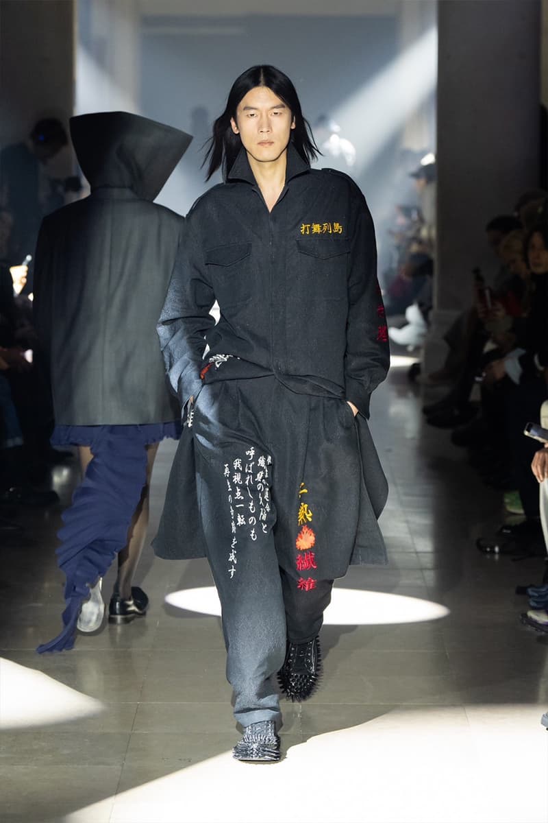 Doublet FW25 Paris Fashion Week Collection masayuki japanese anime Doublet FW25 Is in Its Villainous Era Masayuki Ino