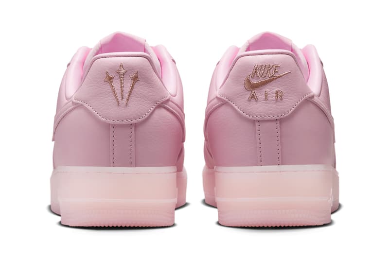 drake NOCTA Nike Air Force 1 Low Pink Foam CZ8065-600 Release Info